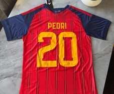 Spain Home Jersey WC 26 (2 star edition) Pedri#20