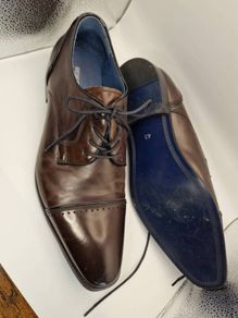 meRemus Uomo Bonuci Brown Formal Shoe