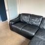 Italian leather corner sofa Image 4