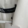 blazer Bnwt Zara longline ivory cream shade size large Image 8