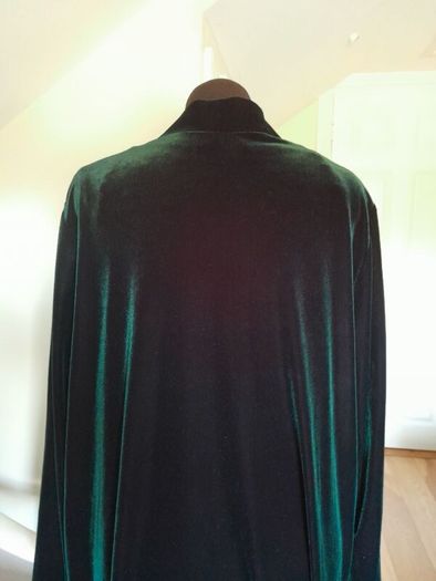 VINTAGE Ronnie Nicole  Green Velvet Coat & Dress