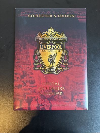 Liverpool FC 2023 official deluxe calander