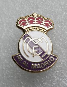 Vintage Real Madrid Football Club Enamel Pin Badge Spain La Liga (V15) by Coffer London1970s