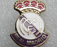Vintage Real Madrid Football Club Enamel Pin Badge Spain La Liga (V15) by Coffer London1970s