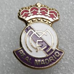 Vintage Real Madrid Football Club Enamel Pin Badge Spain La Liga (V15) by Coffer London1970s