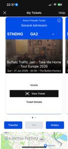 tickets buffalo traffic jam