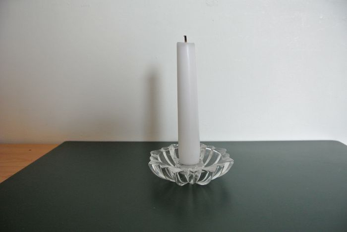 Beautiful Crystal Glass Candle Holder