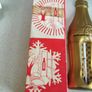 Coca Cola 1950's Gold Metal Thermometer with box Image 3