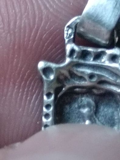 German Orthodox Silver Heavy Crucifix(Circa 1850)..22 grams