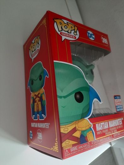 Brand New Funk Pop Dc Comics Martian Manhunter