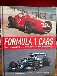 Formula 1 Cars hardback - Collins 2025