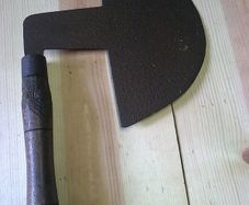 Old Irish blacksmith made vegetable chopping tool
