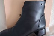 Donna Serena Leather Ankle Boot - Black - UK6 EU39 - BNWT RRP 125