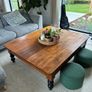 Large Antique Coffee Table Image 4