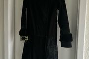 Custo Barcelona print coat with asymmetrical zip