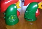 Very rare, mint Kelloggs Alarm Clock and Radio set