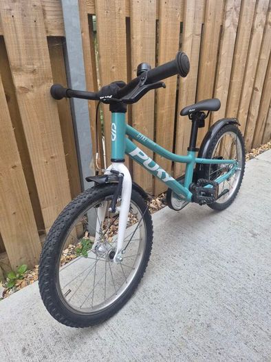 Premium PUKY CYKE 18" Kids Bike - Ultra Lightweight (Mint / Teal)