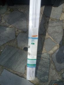 NEW White PVC Vinyl Blind, 1.20 m