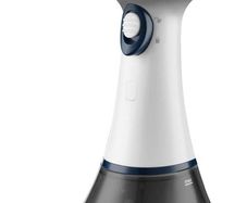 Steam Genie Essential Hand Held Steamer - Handheld Clothes Steamer for Garments, Curtains and Soft Furnishings Ideal for Travel, 1600 Watts, White