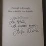 Fintan O Toole, Enough Is Enough - Signed Book Image 2
