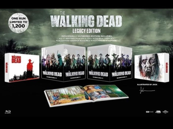 The Walking Dead Legacy Edition Blu ray