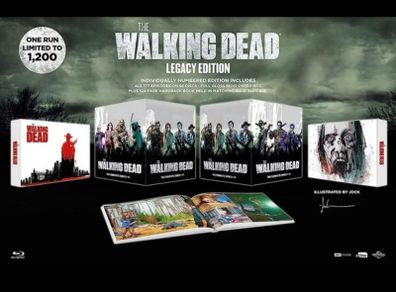 The Walking Dead Legacy Edition Blu ray