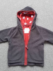 Boden Furry Hoodie Age 3-4