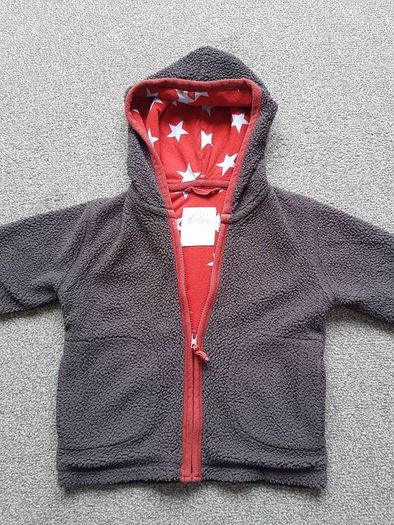 Boden Furry Hoodie Age 3-4