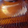 Amber Glass Bowl Image 2