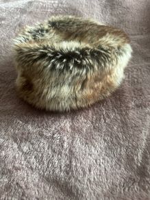 Warehouse faux fur hat size small 55 cm Free post