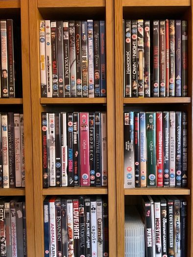 500+ DVDS and 5 IKEA Shelving Units