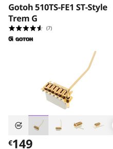 Gotoh bridge custom tremolo 510 fender Stratocaster charvel esp Jackson electric guitar parts accessories