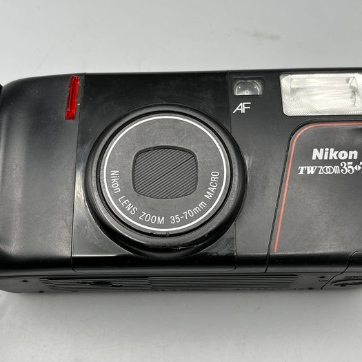 Nikon TW Zoom 35-70 35mm Film Point and Shoot Camera Black
