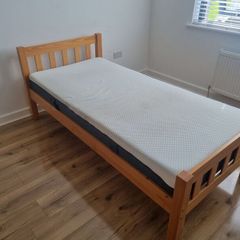 Wooden Single Bed