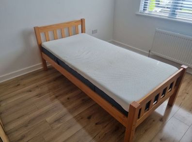 Wooden Single Bed