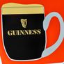 Guinness Illuminated Wall Sign  NEW IN BOX  Vintage Pint Tankard & Half Pint Glass Image 2