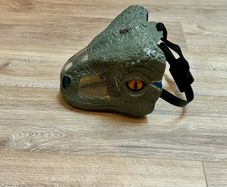 Mattel Jurassic World Velociraptor Blue Dinosaur Mask