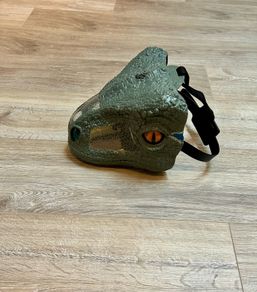 Mattel Jurassic World Velociraptor Blue Dinosaur Mask