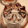 Exquisite pink hand etched heavy crystal set Image 4