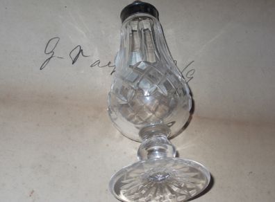waterford crystal pepper caster