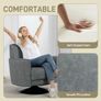 Upholstered Swivel Accent Chair Image 5