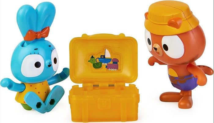 BRAND NEW Brave Bunnies Treasure Action Figure Pack