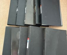 Used folders x 10