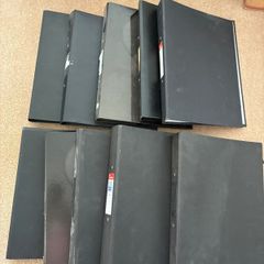 Used folders x 10