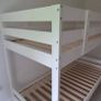 IKEA MYDAL White Wooden Bunk Bed Image 2