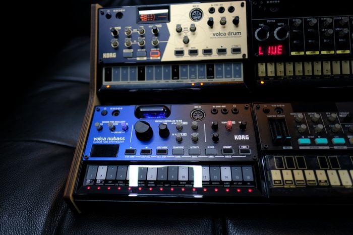 Korg Volca Rack with four modules