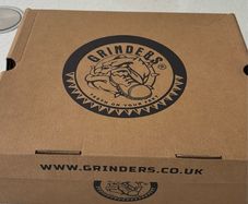 Grinders Black Boots Leather