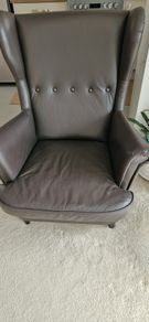 Ikea Leather Armchair