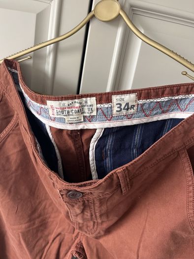 Fat Face Men's Brown Chinos 34R