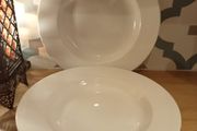 Figgjo Norway Semi-Deep Plate / Pasta Bowl Set of 2 (30cm wide, 3.9cm high, 600ml volume)